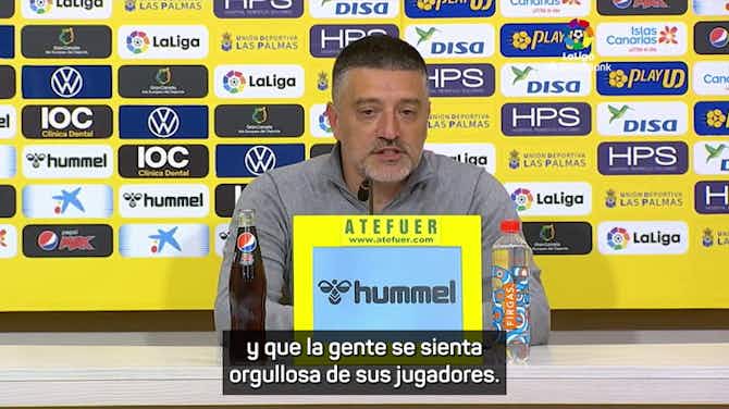 Vorschaubild für García Pimienta, tras consesguir el ascenso con Las Palmas: "Sabíamos que éramos capaces"
