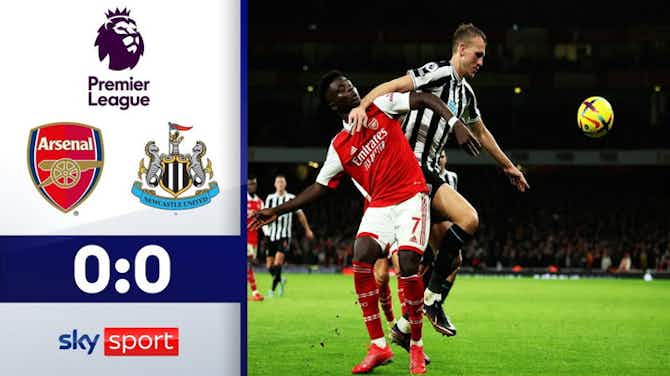 Vorschaubild für Arsenals Heimserie beendet | FC Arsenal - Newcastle United 0:0 | Highlights - Premier League 2022/23