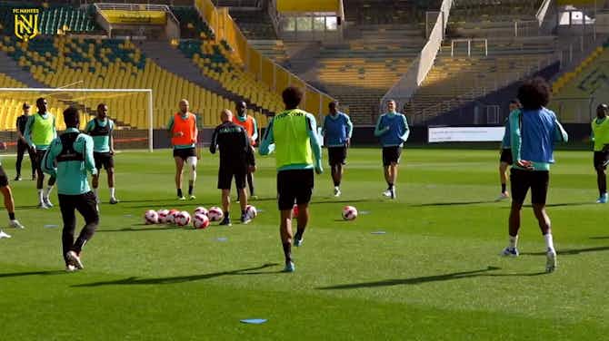 Preview image for Nantes training in La Beaujoire ahead of French Cup final