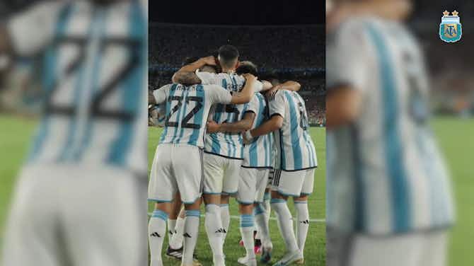 Imagen de vista previa para Desde dentro: El primer partido de Argentina como campeones del mundo