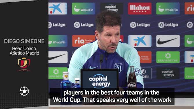 Preview image for Wiorld Cuip reflects well on Atletico - Simeone