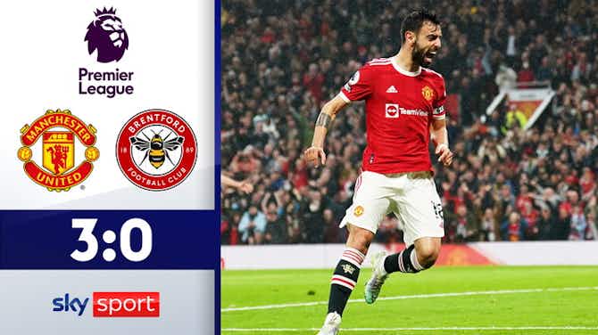 Vorschaubild für CR7 knipst weiter! | Highlights: Man United - Brentford 3:0