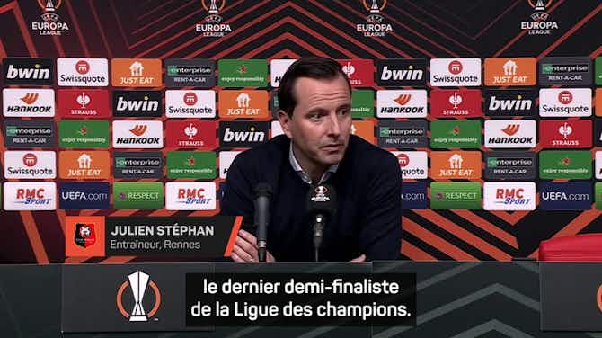 Imagen de vista previa para  Rennes - Stéphan : “Peut-être la plus belle victoire dans l'histoire européenne du club”