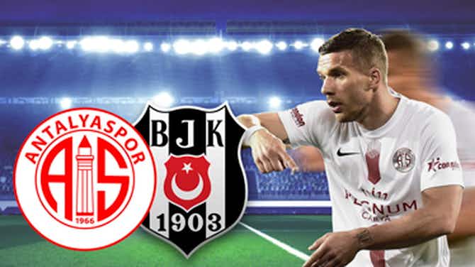 Vorschaubild für Chancenwucher bei Poldis Antalyaspor - Besiktas holt das Double! | Antalyaspor - Besiktas