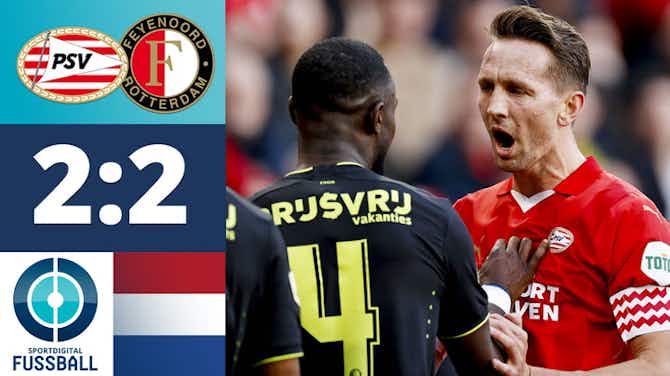 Vorschaubild für PSV jetzt Meister? Remis für Feyenoord zu wenig im Titelkampf? | PSV Eindhoven - Feyenoord Rotterdam
