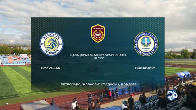 Preview image for Kazakhstan Premier League: Kyzylzhar 4-0 Ordabasy