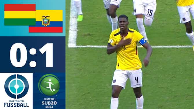 Vorschaubild für Ecuador erkämpft sich einen verdienten Sieg! | Bolivien - Ecuador |