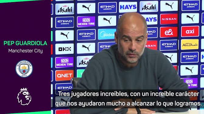 Imagen de vista previa para Guardiola: "Me gustaría que Bernardo Silva siguiera, pero no frenaré los deseos de la gente"