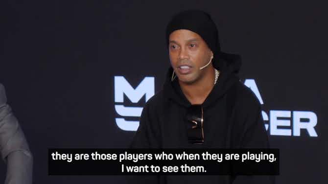 Preview image for 'I just want Messi and Mbappé to be happy' - Ronaldinho