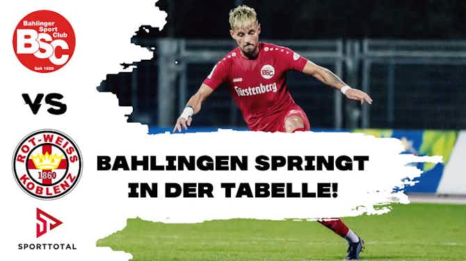 Vorschaubild für Bahlingen springt in der Tabelle! | Bahlinger SC vs. FC Rot-Weiß Koblenz | Regionalliga Südwest
