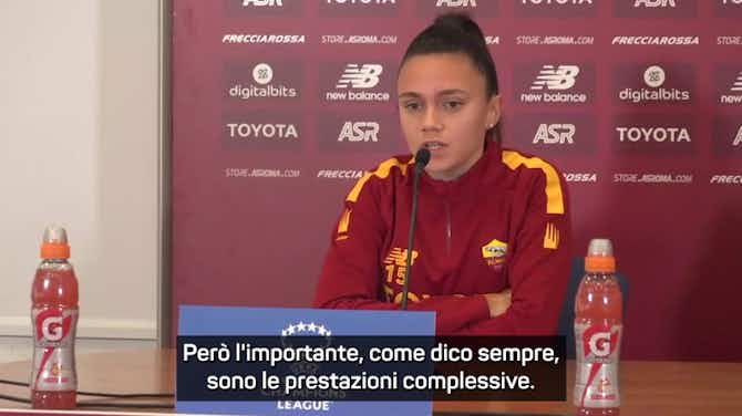 Anteprima immagine per Roma femminile, Serturini: "I quarti di Champions? Risultato storico"