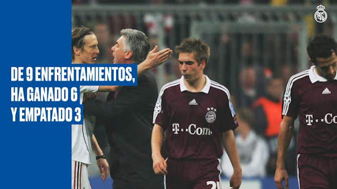 Imagem de visualização para Los registros de Ancelotti ante el Bayern