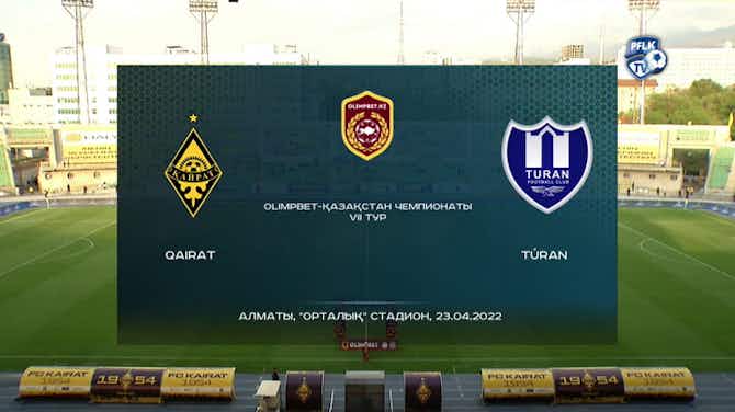 Preview image for Kazakhstan Premier League: Kairat 0-1 Turan