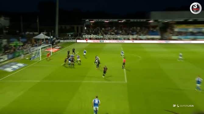 Preview image for Stunning goal from a throw-in in the Danish League
