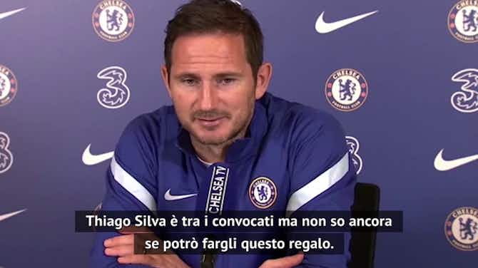 Anteprima immagine per Lampard: "Thiago subito in campo? Sarebbe un bel regalo"