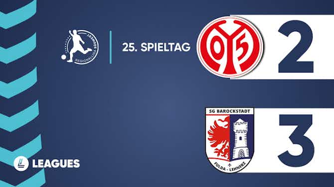Vorschaubild für Regionalliga Südwest - Mainz 05 II 2:3 SG Barockstadt