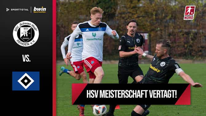 Vorschaubild für Abstiegskampf trifft auf Meisterschaftsambitionen | BSV Rehden - Hamburger SV II | Regionalliga Nord