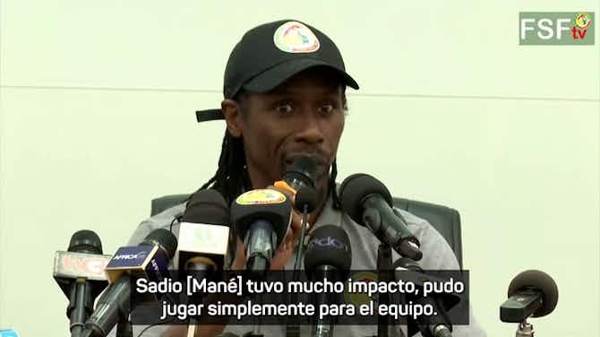 Imagen de vista previa para Cissé: "Sadio Mané está feliz aquí con nosotros"