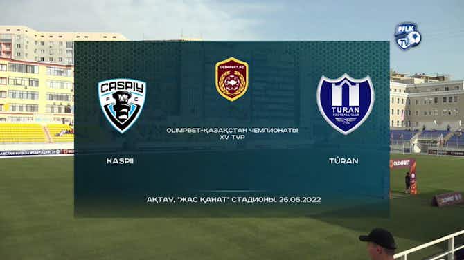 Preview image for Kazakhstan Premier League: Kaspiy Aktau 0-2 Turan