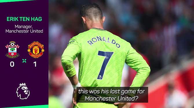 Preview image for Man United want Ronaldo to stay - Ten Hag