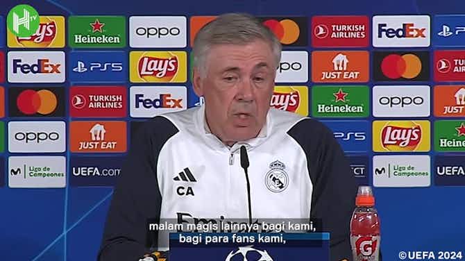 Vorschaubild für Ancelotti: 'Kami Tak Optimistis, Sadar Kesulitan yang Dihadapi'