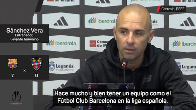 Imagen de vista previa para Sánchez Vera: "Hace mucho y bien tener un equipo como el Barcelona en España"