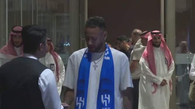 Imagen de vista previa para Así fue la llegada de Neymar a Arabia Saudí