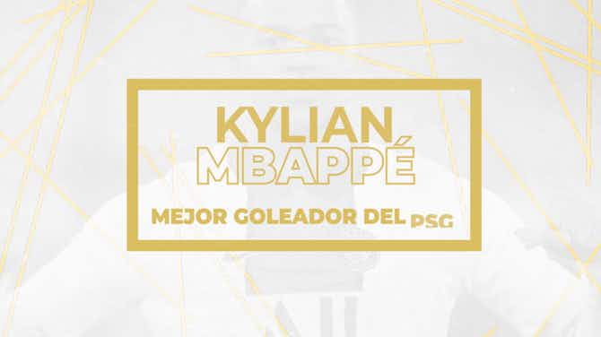 Imagen de vista previa para Mbappé iguala el récord goleador de Cavani en el PSG