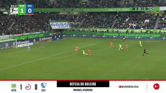 Imagen de vista previa para Manuel Riemann with a Goalkeeper Save vs. Wolfsburg