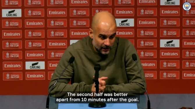 Preview image for Guardiola: ‘I didn’t expect their approach to go man to man’