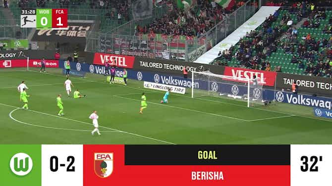 Vorschaubild für Wolfsburg - Augsburg 0 - 2 | Golo - Mërgim Berisha