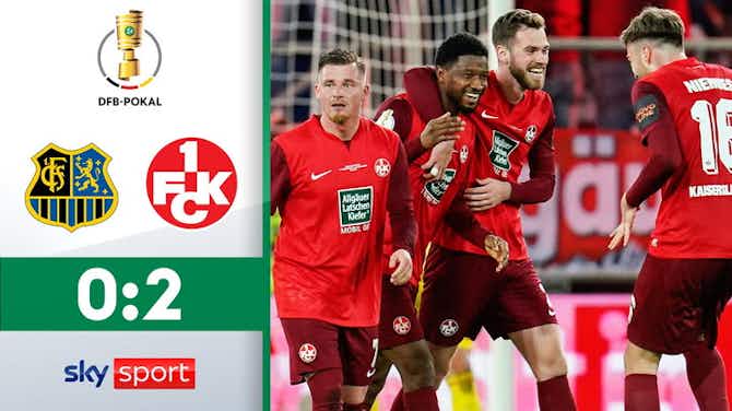 Vorschaubild für Lautern beendet Saarbrückens Pokalmärchen! | Saarbrücken-Kaiserslautern | Highlights | DFB Pokal