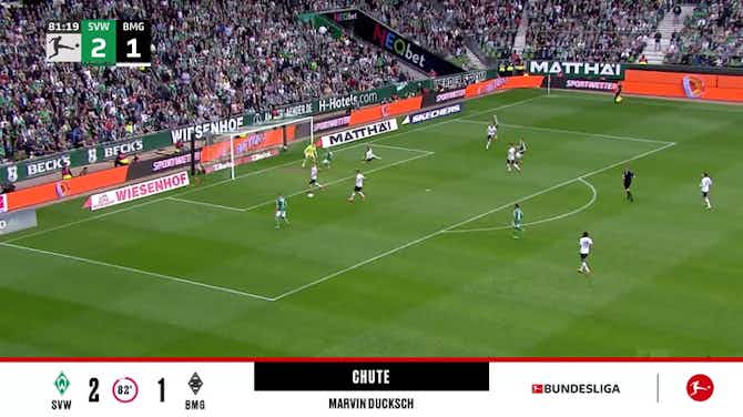 Anteprima immagine per Werder Bremen - Borussia M’Gladbach 2 - 1 | CHUTE - Marvin Ducksch