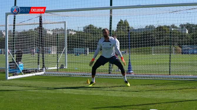 Preview image for PSG goalkeeper's training session before the match vs Clermont