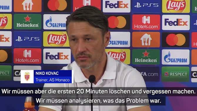 Vorschaubild für Kovac: "Kein Grund, unseren Traum aufzugeben"