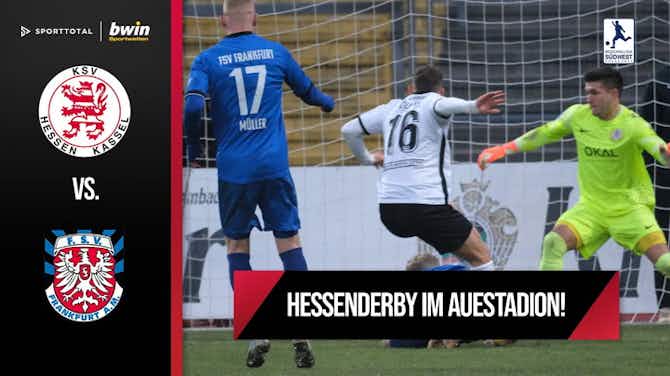 Vorschaubild für Spannende Schlussphase sorgt für Klatsche | KSV Hessen Kassel - FSV Frankfurt | Regionalliga Südwest