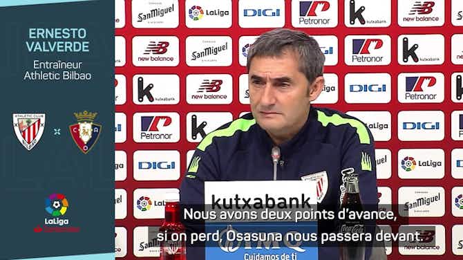 Image d'aperçu pour Athletic Club - Valverde : "Contre Osasuna, ça va mettre du temps à se décanter"
