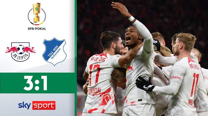 Image d'aperçu pour RB Leipzig - TSG Hoffenheim 3:1 | Highlights - Achtelfinale | DFB-Pokal 2022/23