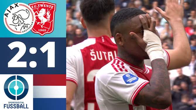 Vorschaubild für Bergwijn und Brobbey treffen! Ajax-Stars drehen das Spiel | Ajax Amsterdam - FC Twente Enschede