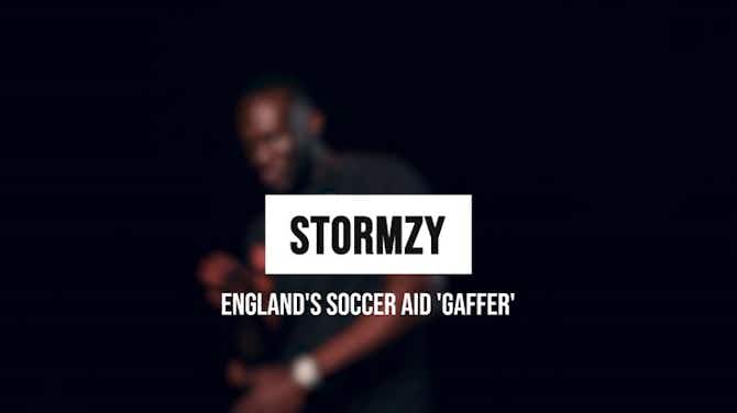 Preview image for Stormzy excited to show his 'football mind' as England manager