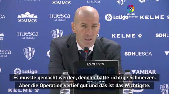 Vorschaubild für Zidane über Ramos-OP: "Konnte nicht warten"