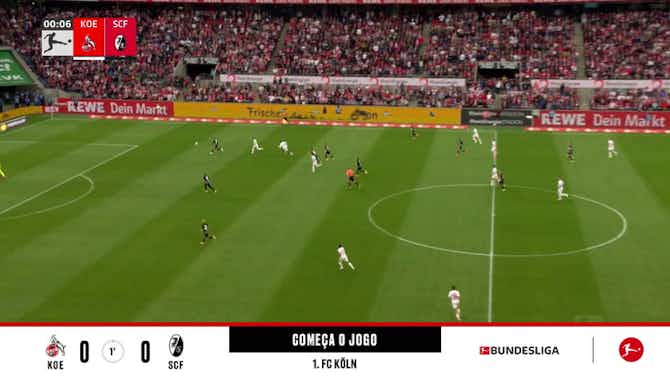 Anteprima immagine per Colônia vs. Freiburg - Kick-Off