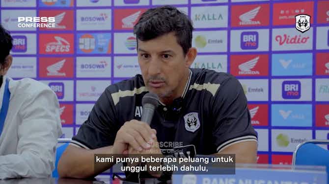 Vorschaubild für Alfredo Vera: 'Pemain RANS FC Sudah Berupaya Maksimal'