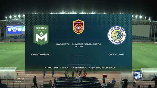 Preview image for Kazakhstan Premier League: Maqtaaral 1-1 Kyzylzhar