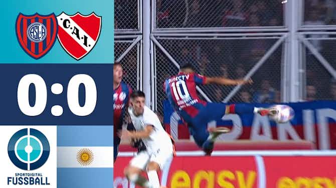 Vorschaubild für Barrios artistisch: San Lorenzo nur Unentschieden | CA San Lorenzo - CA Independiente