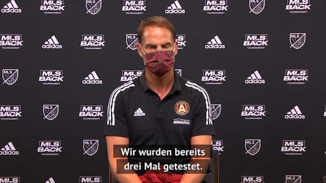 Vorschaubild für De Boer: MLS-Restart? "Fühlen uns sicher"
