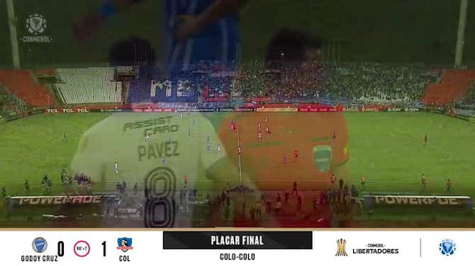 Imagem de visualização para Godoy Cruz - Colo-Colo 0 - 1 | PLACAR FINAL