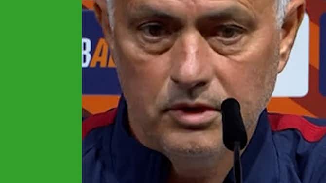 Preview image for Mourinho praises Roma's Europa League path ahead of final