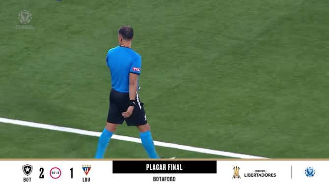 Vorschaubild für Botafogo - LDU 2 - 1 | PLACAR FINAL