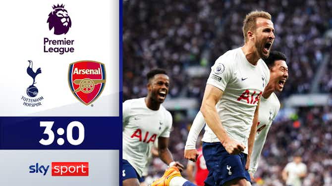 Vorschaubild für Kane-Doppelpack im Nord-London-Derby | Highlights: Tottenham - Arsenal 3:0
